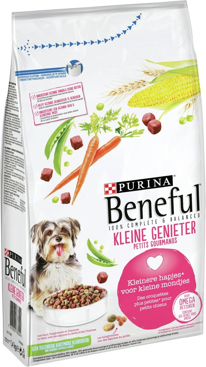 BENEFUL Kleine Genieter Hondenvoer - 1.4 kg