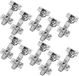 Sotech Set de 10 charnières BLUM butée d'angle 71B3550 110° avec fermeture automatique incluant plaques de montage avec réglage excentrique 173H7100