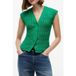 Tommy Hilfiger Mid Cable Vest Cardigan Courtside Green