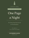 One Page a Night: The Thirty-Day Sleep Journal for Perimenopause