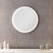 Homemania Melamine spaanplaat, spiegel, zwart, chroom, 60 x 2 x 60 cm
