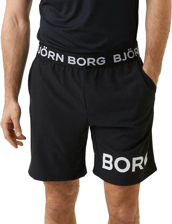 Björn Borg Bjorn Borg BORG Shorts - Sportshorts Performance - Korte Broek - Heren - Zwart - Maat M