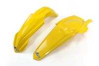 UFO PLAST Fender-kit geel Yamaha YZF 250 2014-2018