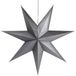 Home Styling Decoration Papieren Decoratieve Ster 75 cm Grijs Ajourpatroon
