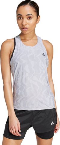 adidas Performance Ultimate AIRCHILL Engineered Running Tanktop - Dames - Grijs - XS