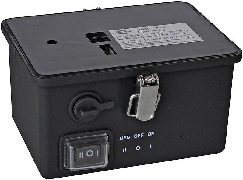 Brennenstuhl BN-1260020 Battery 4400 mAh 11.1 V Black Lithium-Ion (Li-Ion)
