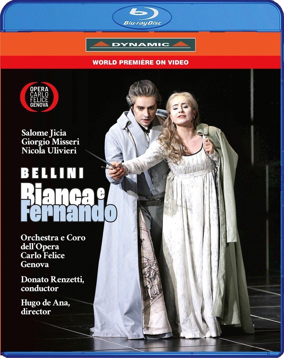 OUTHERE Salome Jicia, Giorgio Misseri, Nicola Ulivieri - Bellini: Bianca E Fernando (Blu-ray)