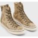 John Varvatos Vulc Zip High Top Marron délavé