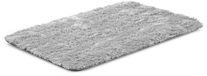 AIO Factory Tapis pour chien 80x60 cm shaggy gris clair antidérapant