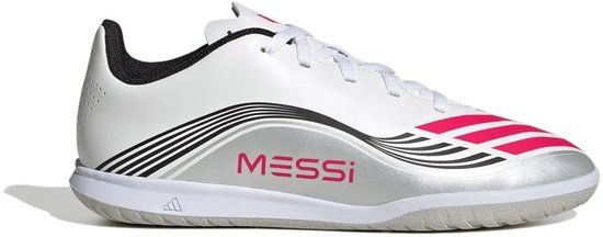 Adidas F50 Messi Club Zaalschoenen Wit EU 37 1/3 Jongens,Meisjes