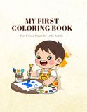 My First coloring book | Ages 2–6 | A to Z ABC Learning Fun