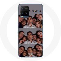 Maniacase Hoesje voor Vivo Y21s 2021 / Y21 2021 Friends Selfie Series
