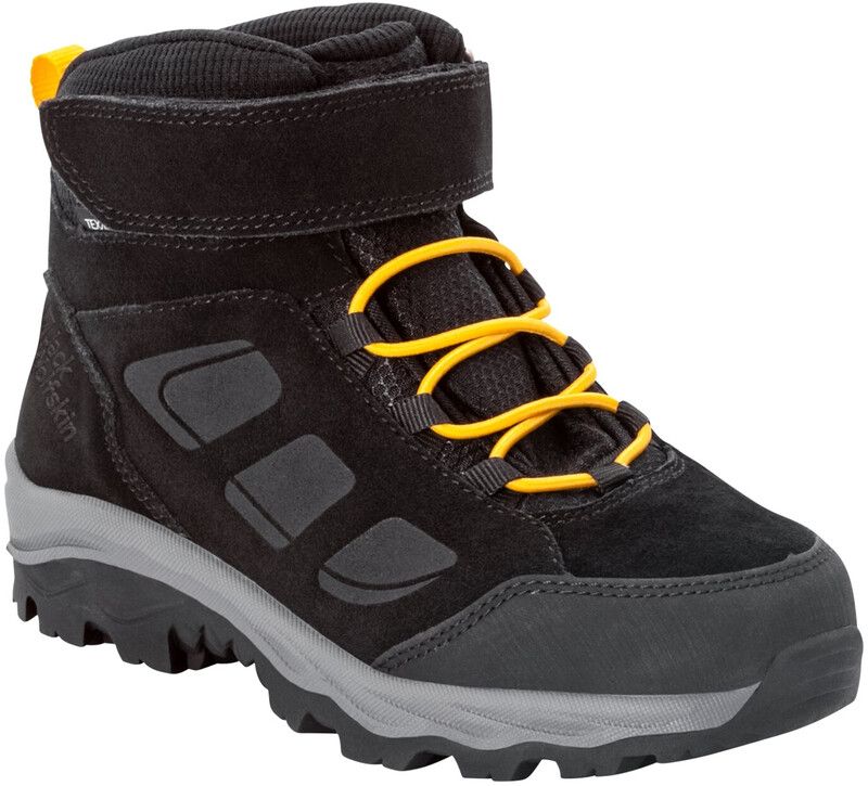 Jack Wolfskin Vojo LT Texapore Mid Kids' Hiking Boots - Black - EU 30