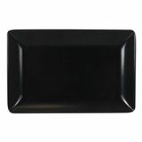 La Mediterránea Snackdienblad melamine antraciet 20 x 13 x 2 cm