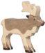Holztiger Rendier Houten Figuur - Handgemaakt - 14X3X15Cm