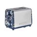 Laura Ashley VQ Broodrooster | Inox - 2 sneetjes / Blauw