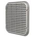 La Ventilazione ASQR2222 afvoerrooster voor afkoelen, aluminium