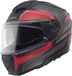 Schuberth S3 Apex Mat Antraciet Zwart Rood Casque intégral