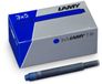 Lamy cartouches stylo plume bleu - 15 pièces recharge effaçable.