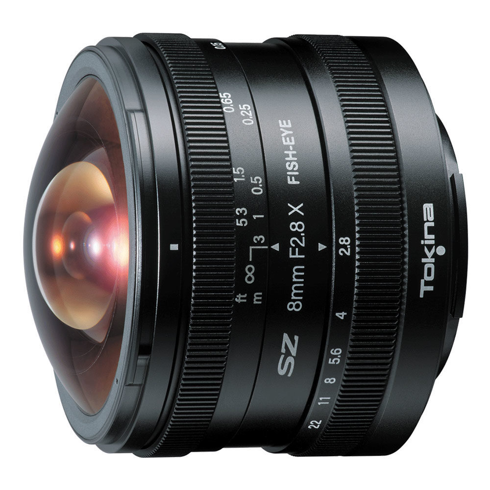 Tokina SZ 8 mm F2.8 Fisheye MF- Fujifilm X