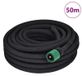 Micro-sproeislang voor tuin, 50 meter - Gummislang voor druppelirrigatie - Aansluiting 1,27 cm (1/2") - Kleur: bruin