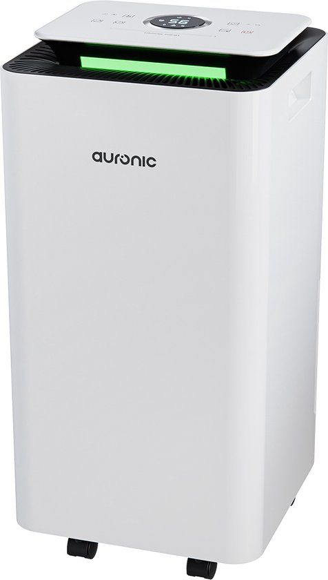 Auronic Luchtontvochtiger en Luchtreiniger - Pro Series - 12L per dag - 3.5L Waterreservoir - Wit