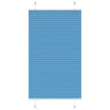 VidaXL Plissé rolgordijn 70x150 cm polyester blauw