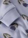 Name It meisjes sweatjurk paars met print en tule detail 128