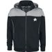 Star Trek Picard Vest met capuchon - zwart-grijs - S tot 3XL