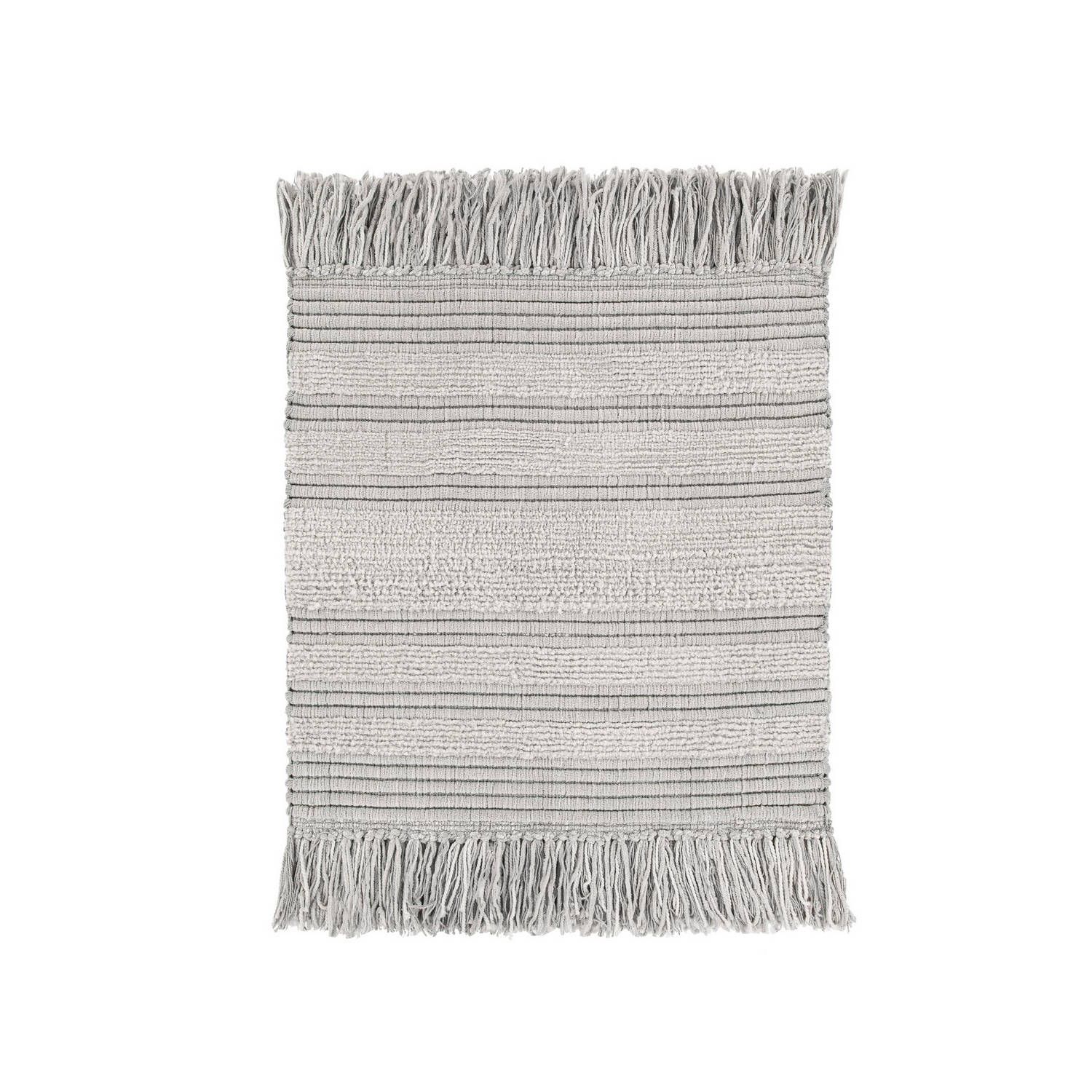 Heckett & Lane Nukus Badmat - Ash Grey - 60x60 cm