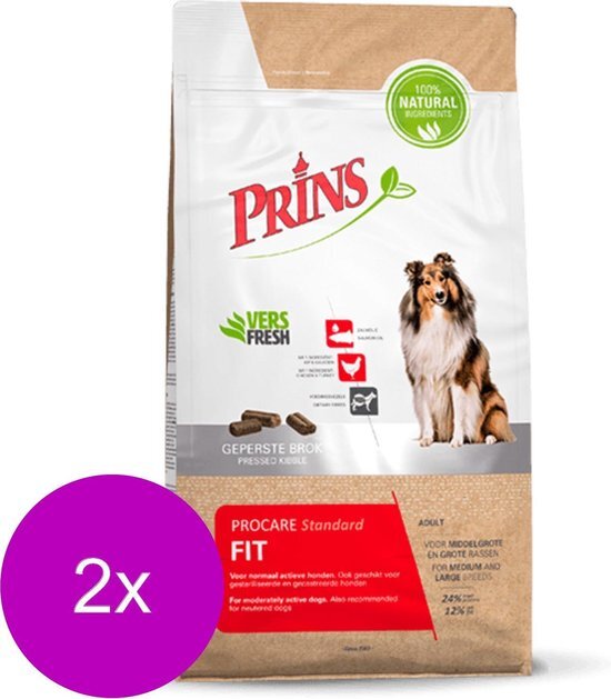 Prins Procare Standard Fit - Hondenvoer - 2 x 20 kg