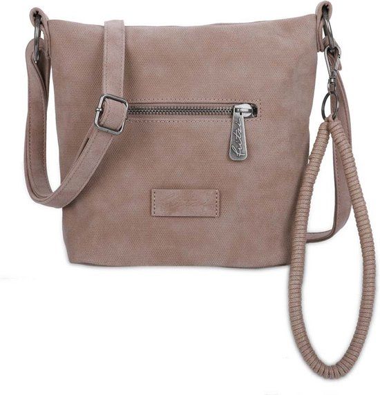 Fritzi aus Preußen Iggi06 Rub Crossbody Bag - Taupy - Women