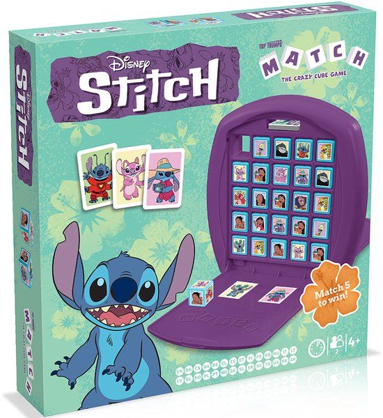 Winning Moves Top Trumps Match Lilo & Stitch New Version Bordspel