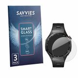 Savvies 3 Stuks Screenprotector - Geschikt voor Huawei Watch GT 7 Pro - Transparant