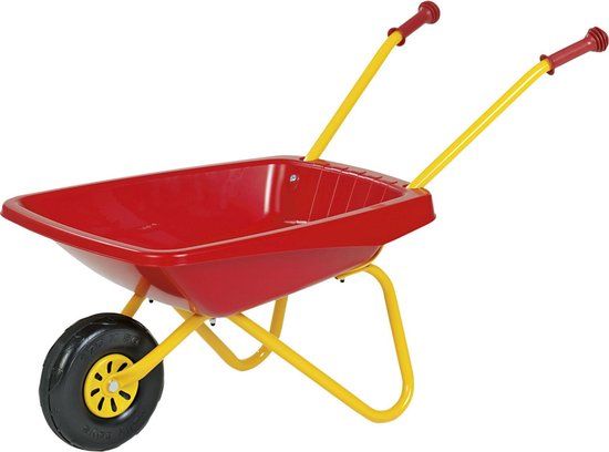 Rolly Toys Metalen/Kunststof Kruiwagen - Rood