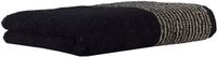 Cawö Cawö Handdoek Luxury Home C Two-Tone Zwart 50x100 cm