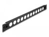 DeLOCK 66900 19 inch patch panel | 1U | Zwart