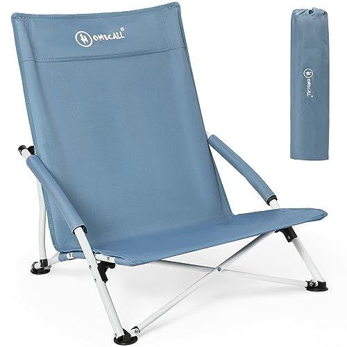 Homecall - Opvouwbare strandstoel - blauw