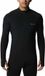 Columbia Men’s Long Sleeve T-Shirt Midweight Stretch Black M