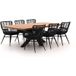 Intenso Furniture Intenso Asti/Induno Deens Ovaal 240cm dining tuinset 7-delig