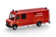 Herpa automodel Mercedes-Benz Vario bestelwagen "Brandweer Berlijn/Telecommunicatie-inzetvoertuig", schaal 1:87