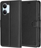 Techsuit Hoesje geschikt voor Xiaomi Poco X8 Pro Max - Leather Folio Book Wallet Case - Zwart