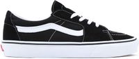 Vans Unisex SK8-Low Sneakers - Black/True White - Size 38.5