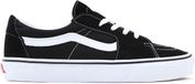 Vans Unisex SK8-Low Sneakers - Black/True White - Size 38.5
