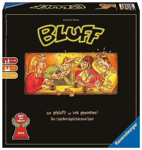 Ravensburger Bluffen: Goed bluffen is het halve werk! Het LügebetrüschEtzmal-spel