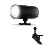 REV LED wandlamp 2-voudig - wandlamp met accu en bewegingsmelder, 180lm, draadloos, dimbaar, 360° draaibaar. Wegverlichting om mee te nemen - voor camping, garage & kelder, IP54, zwart