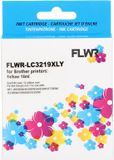 FLWR - Brother LC-3219XLY XL Cartridge Geel