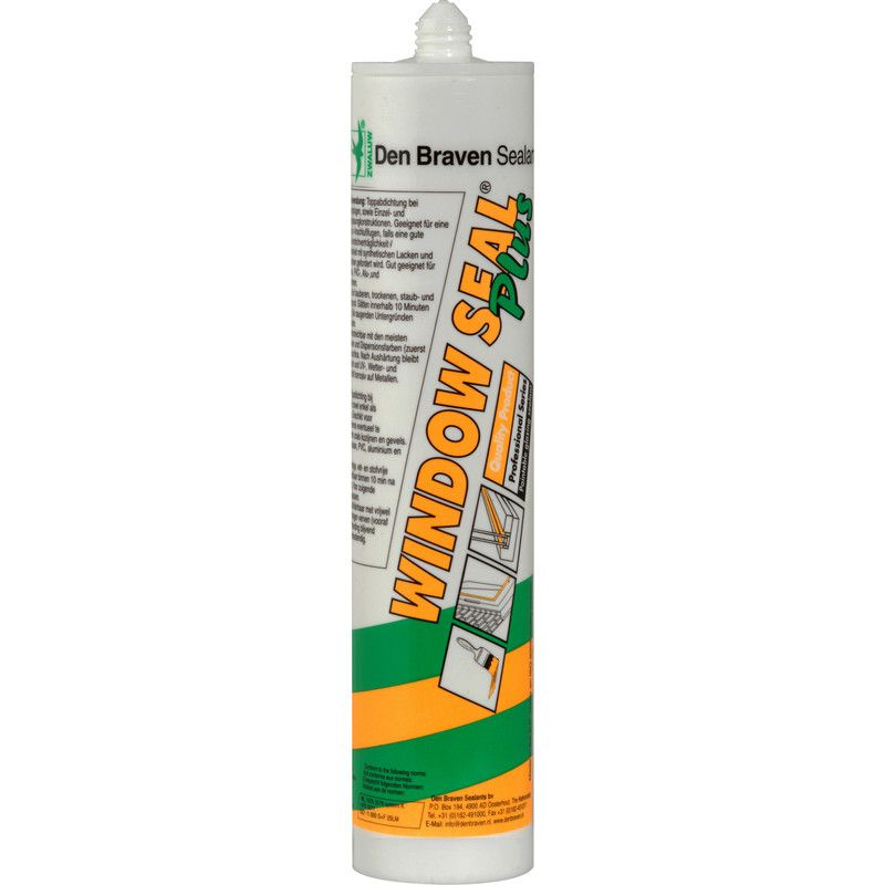 Zwaluw Window Seal-Plus Glaskit 310ml Grijs