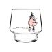Muurla Photophore Transparent-Rose