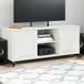 Prolenta Maison Exclusive - TV-kast, wit, 100,5 x 39 x 43,5 cm, staal